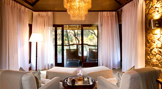private lounge Dulini Safari Lodge Sabi Sand Game Reserve South Africa Luxury Safari Lodge Bookings