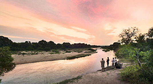 Sundowners Sabi Sand Luxury African Safari Game Lodge Dulini River Lodge Dulini Private Game Reserve South Africa