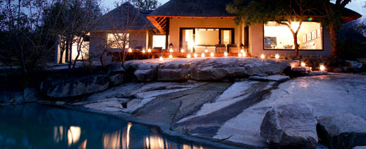 Luxury suites at Private Granite Suites, Londolozi Private Game Reserve, Sabi Sand Private Game Reserve, South Africa