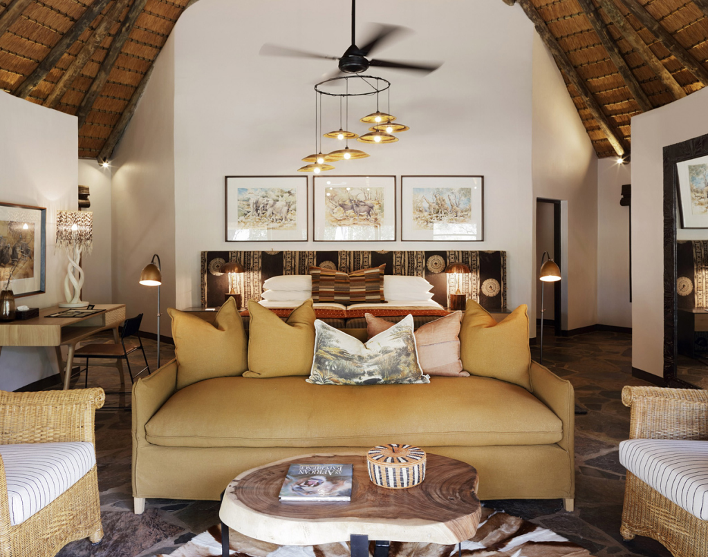 Luxury Thatched Suites bedroom Mala Mala Sable Camp Mala Mala Private Game Reserve Sabi Sand Private Game Reserve Accommodation Booking
