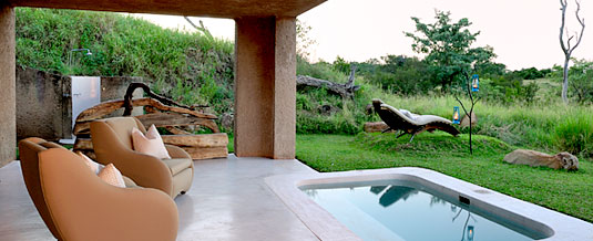 Earth Lodge Standard Suite Private Patio Plunge Pool Earth Lodge Luxury Accommodation Sabi Sabi Private Game Reserve Sabi Sands Reserve