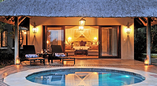 Savanna Suite plunge pool Luxury Accommodation Savanna Private Game Reserve Sabi Sands Reserve Accommodation bookings