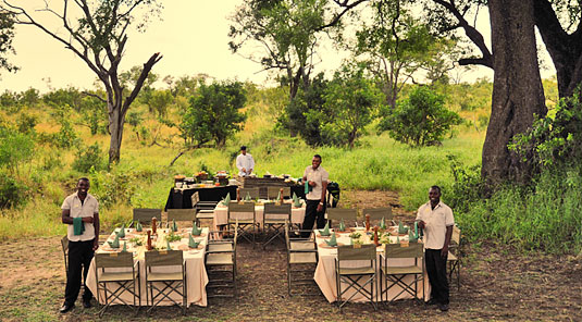Savanna Boma Bush Dinner Savanna Private Game Lodge Luxury Accommodation Savanna Private Game Reserve Sabi Sands Reserve
