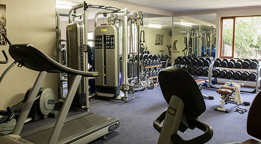 Small Gym at Savanna Private Game Reserve in the Sabi Sand Private Game Reserve