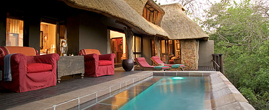 Singita Ebony Lodge Main Lodge Swimming Pool Deck Ebony Lodge Singita Private Game Reserve Sabi Sand Game Reserve